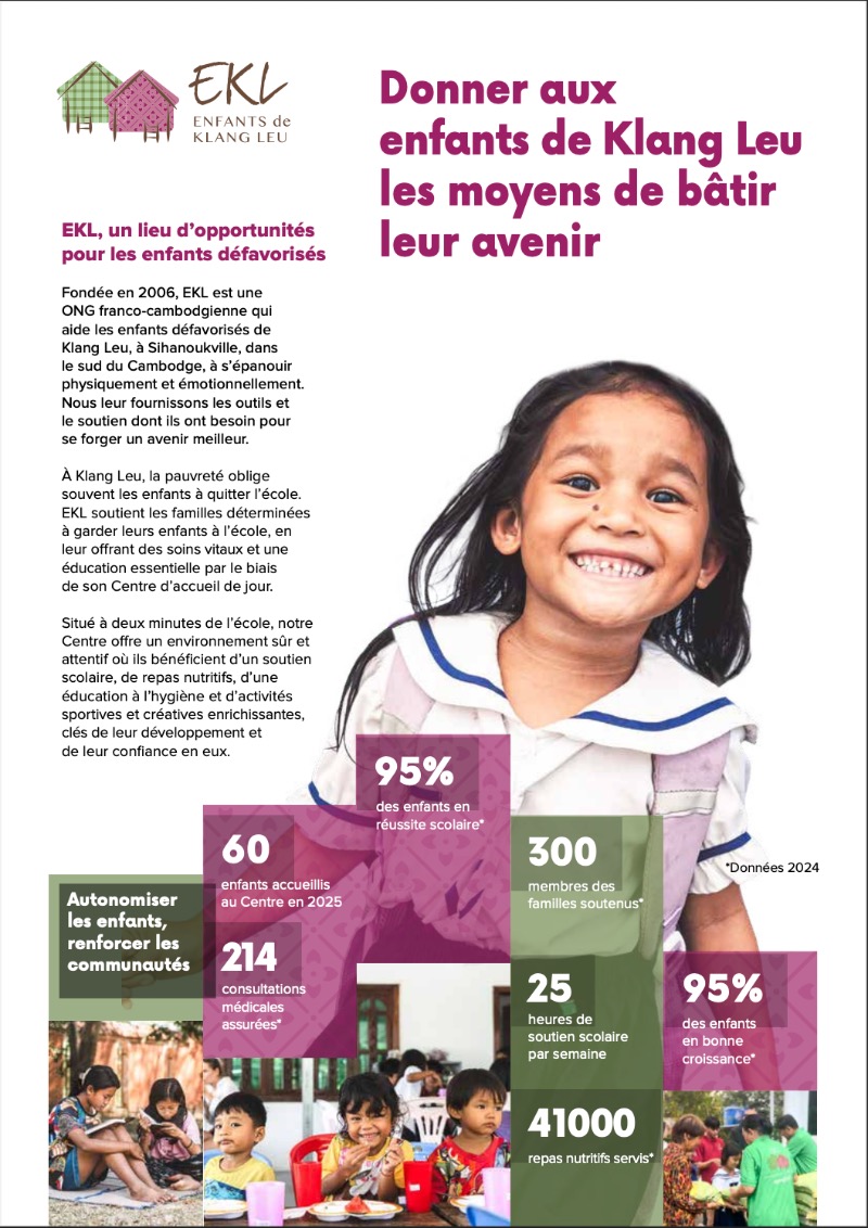 Première page de Brochure EKL