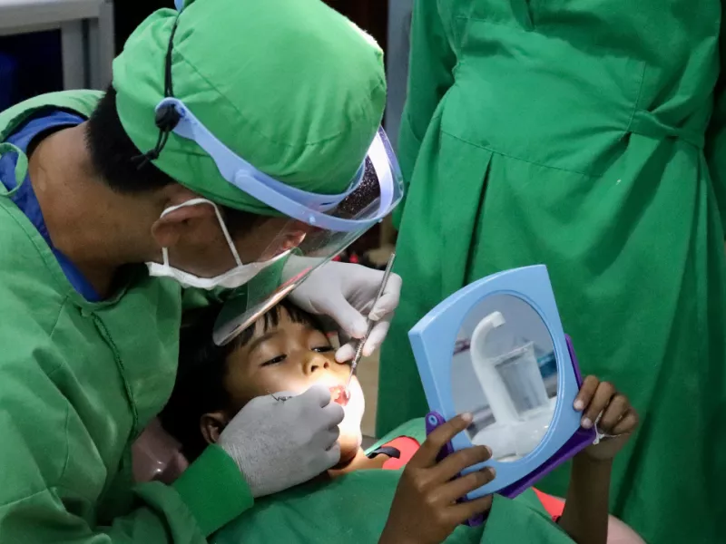 Protecting the health of 60 children in Cambodia